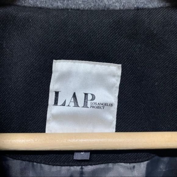 LAP LA Oversized Military Double Breasted Coat Women Size Small or Medium Jacket - Picture 11 of 14